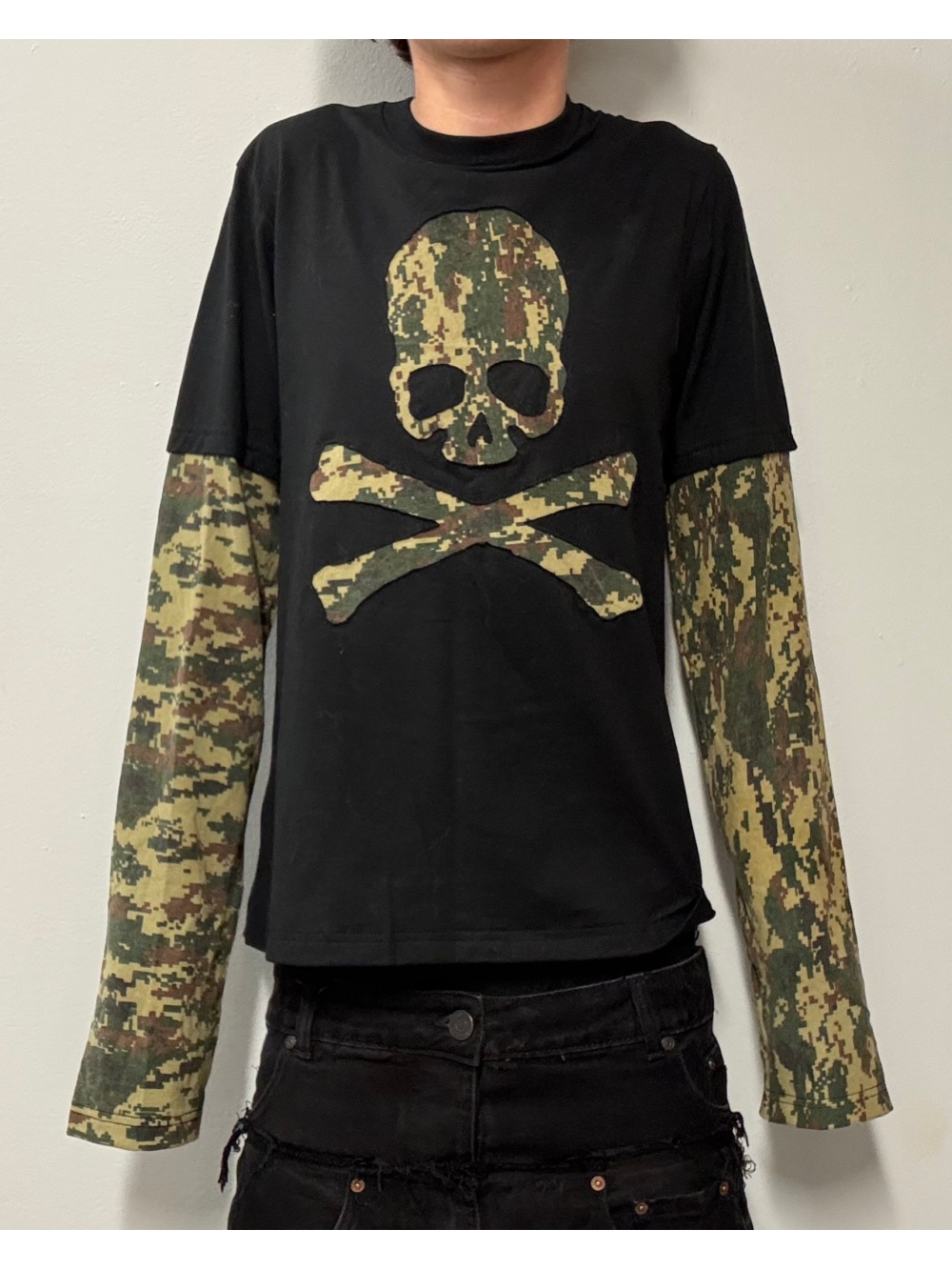 Men'S Fashion Tips - 2026 new American retro camouflage skeleton