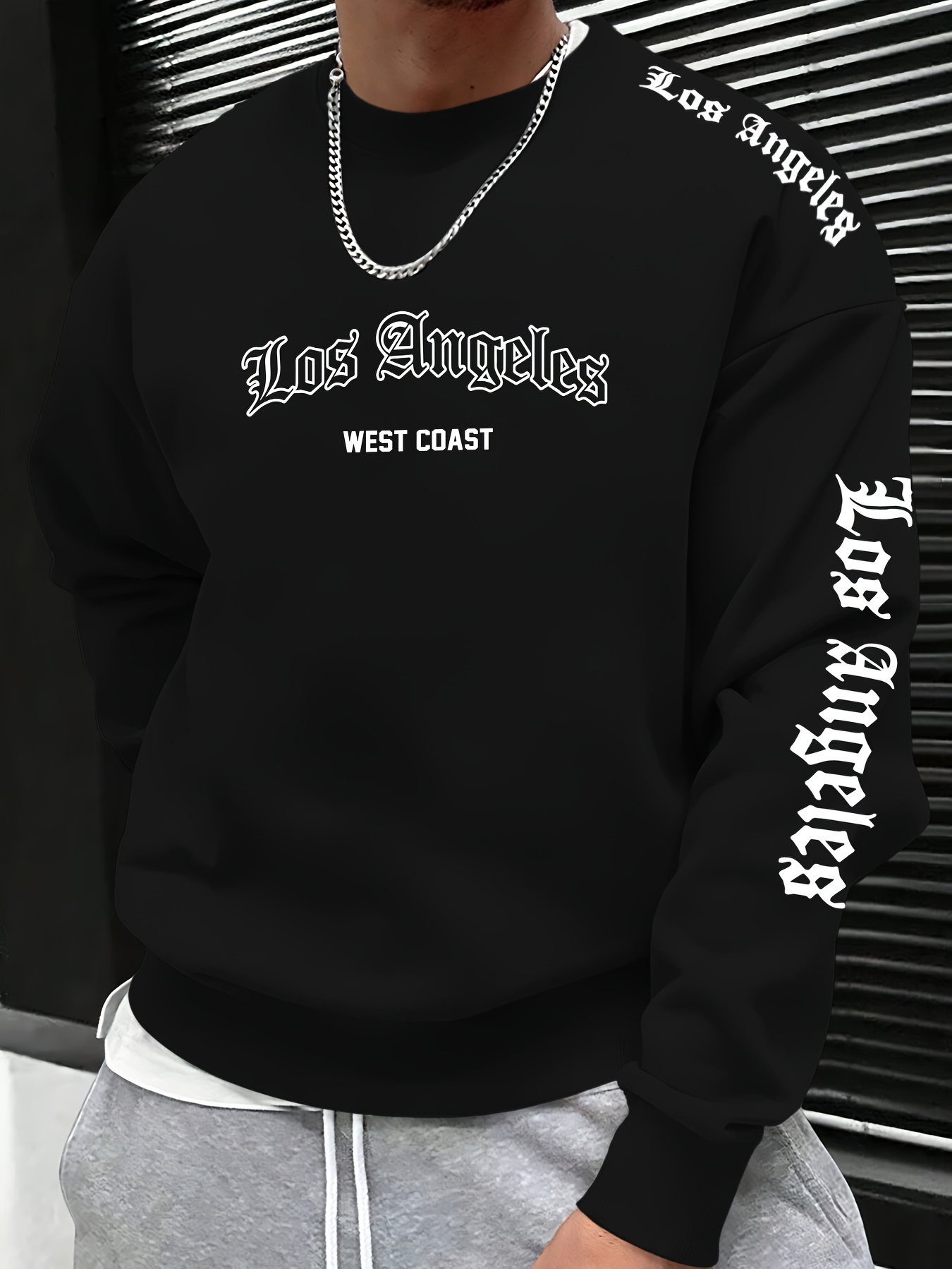 Men'S Fashion Tips - 2026 Autumn/Winter Men's Round-neck Sweatshirt with