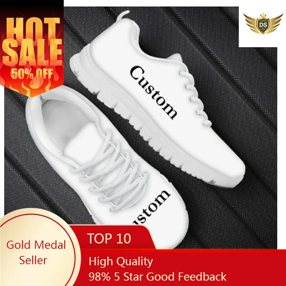 Men'S Fashion Logo - Custom Shoes Customized Image Brand Logo