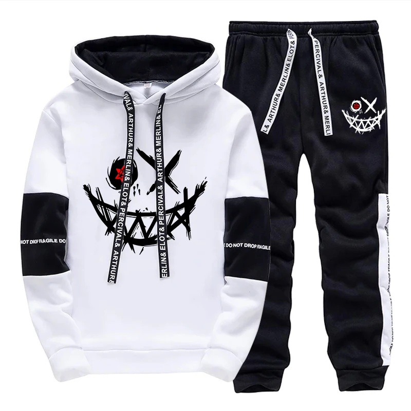 Men'S Fashion Outfits 2026 - Men's Set/Hoodie/Pants 2026 Autumn Daily Casual