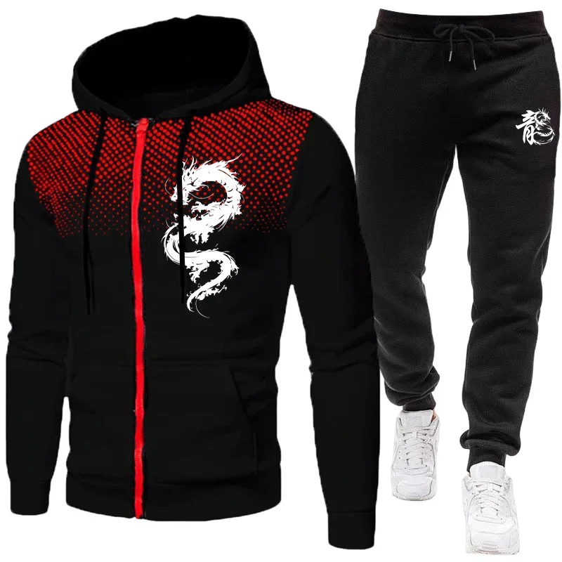 Men'S Fashion Outfits 2026 - 2026 New Arrival Men's Tracksuit Dragon