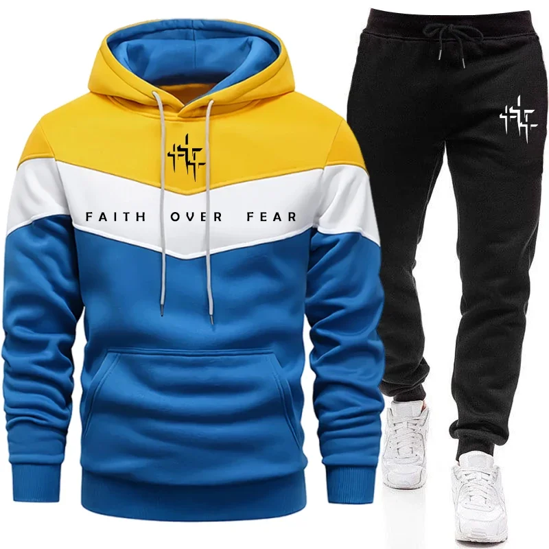 Faith Over Fear Men's Tracksui - Men'S Fashion Tips ulasan dan harga
