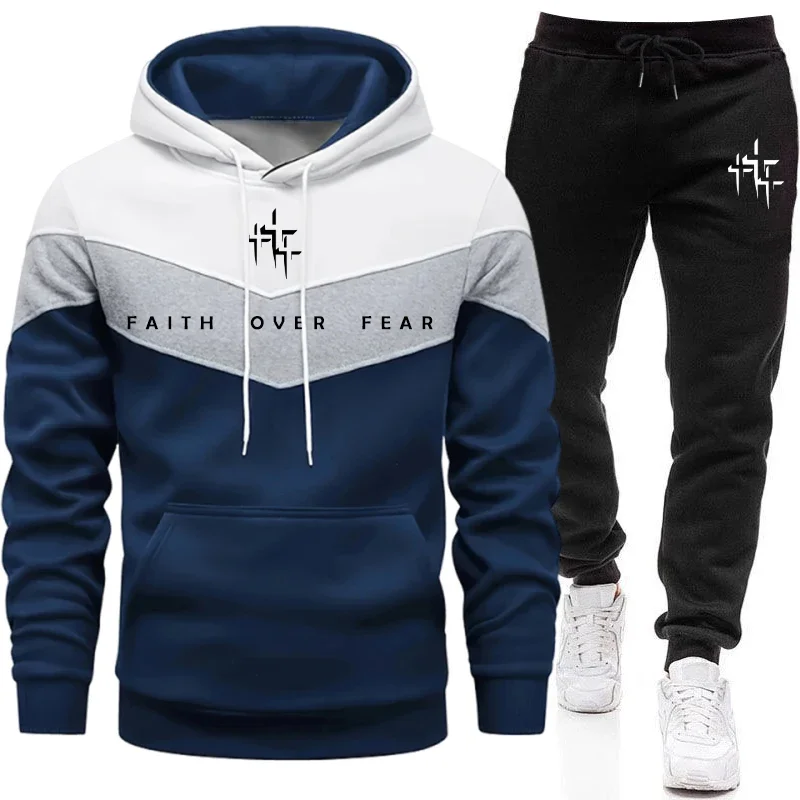 Faith Over Fear Men's Tracksui - Men'S Fashion Tips ulasan dan harga