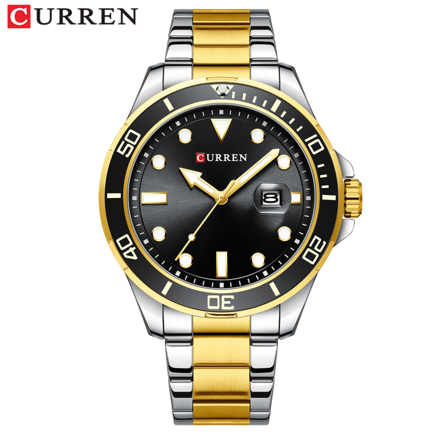CURREN New Green Water Ghost S - Mens Fashion Watch ulasan dan harga