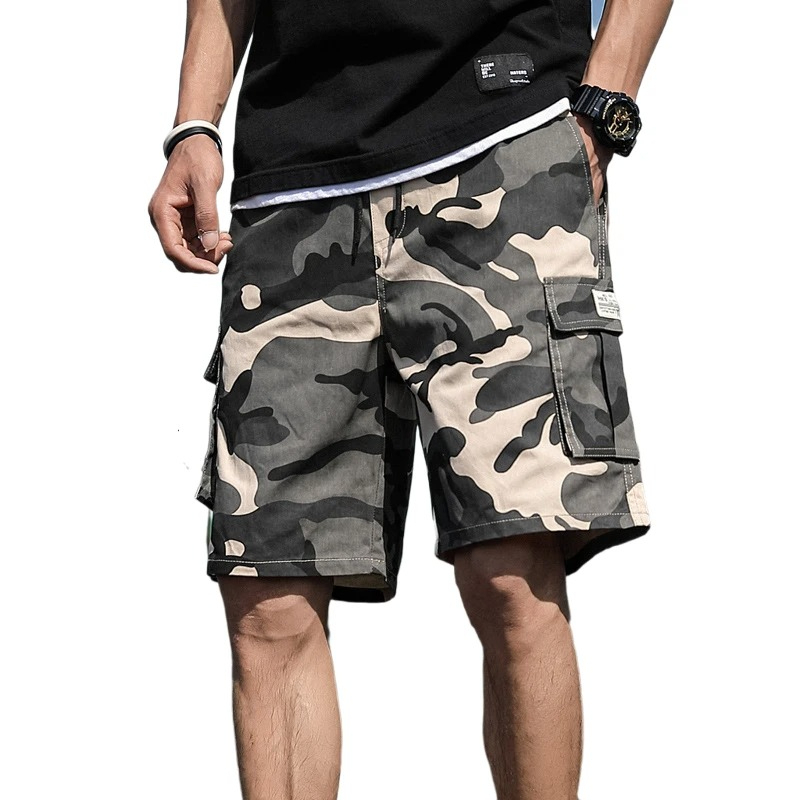 New Men's Camouflage Cargo Sho - Mens Fashion Camo Pants ulasan dan harga