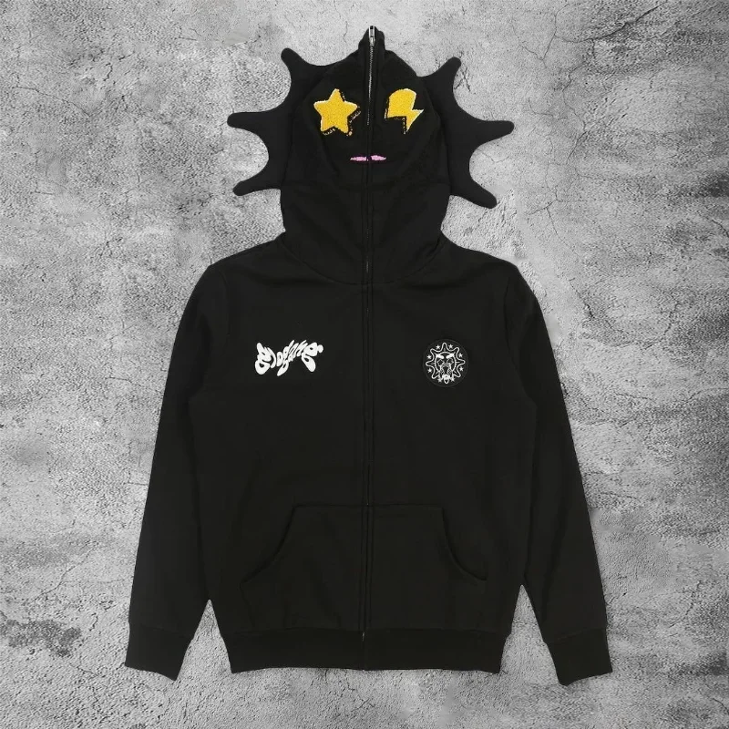 Women Men Y2K Fashion Hoodie L - Mens Fashion Zip Up Hoodies ulasan dan harga