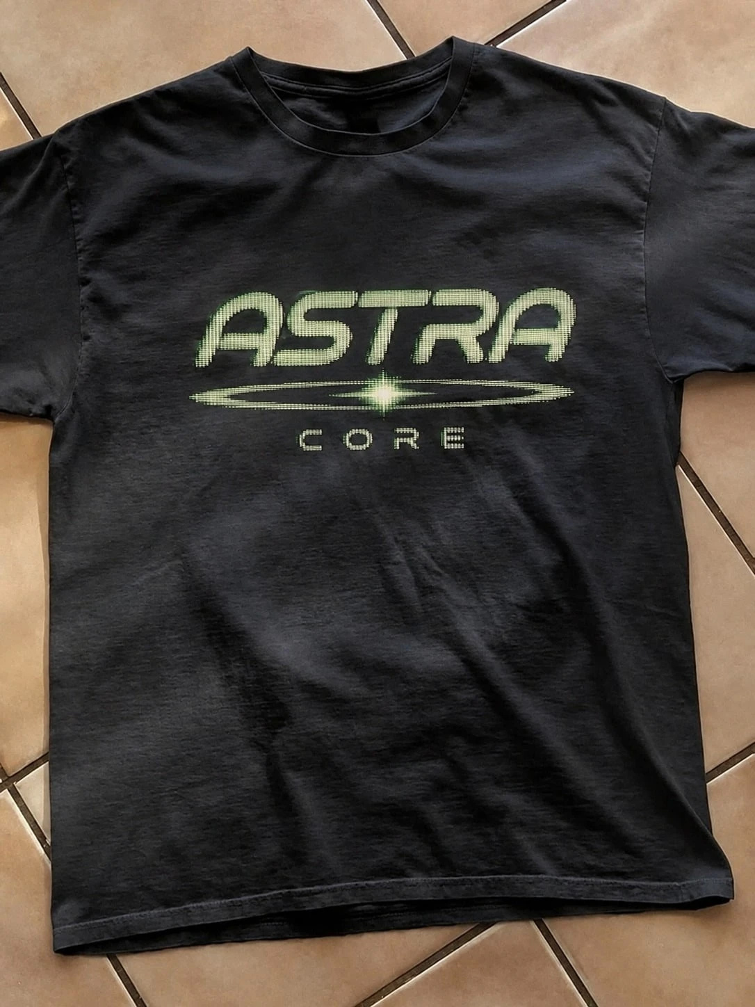 2026 Vintage Glitch Letter Gra - Men'S Fashion Nova ulasan dan harga