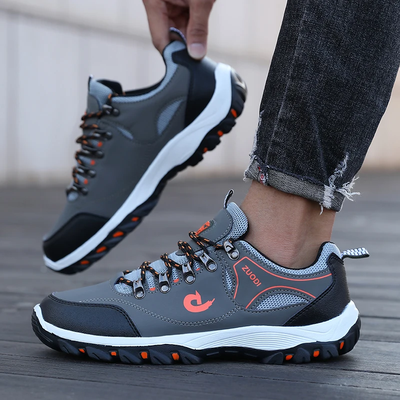 Hiking Boots Men's Black Sneak - Men'S Fashion Hiking Boots ulasan dan harga