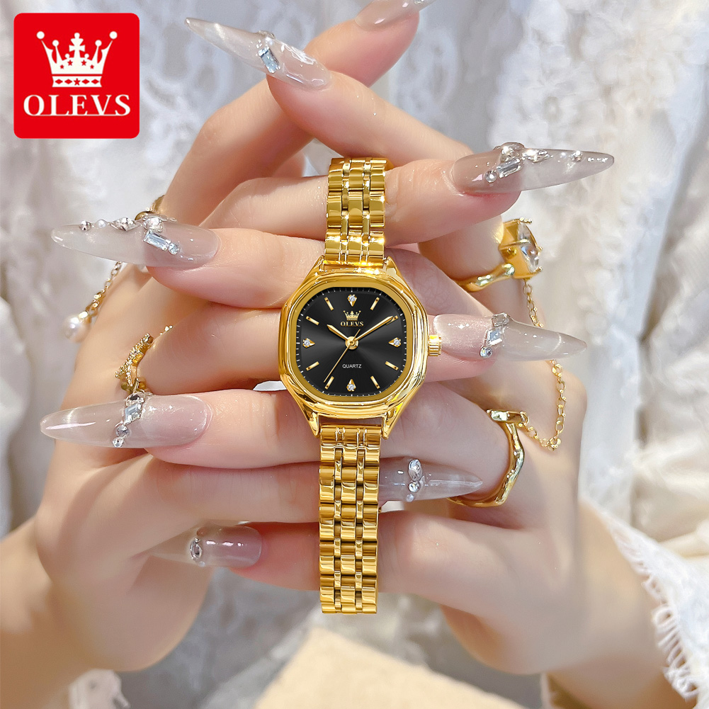 OLEVS 5888 Ladies Watches Gold - Mens Fashion Watch ulasan dan harga