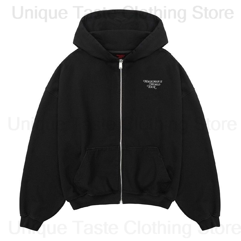 Jackson Wang MAGICMAN 2 Same Z - Mens Fashion Zip Up Hoodies ulasan dan harga