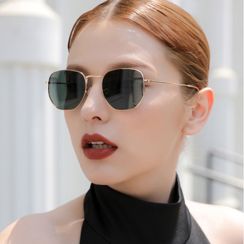 Round punk Sunglasses Men Luxu - Men'S Fashion Luxury Brands ulasan dan harga