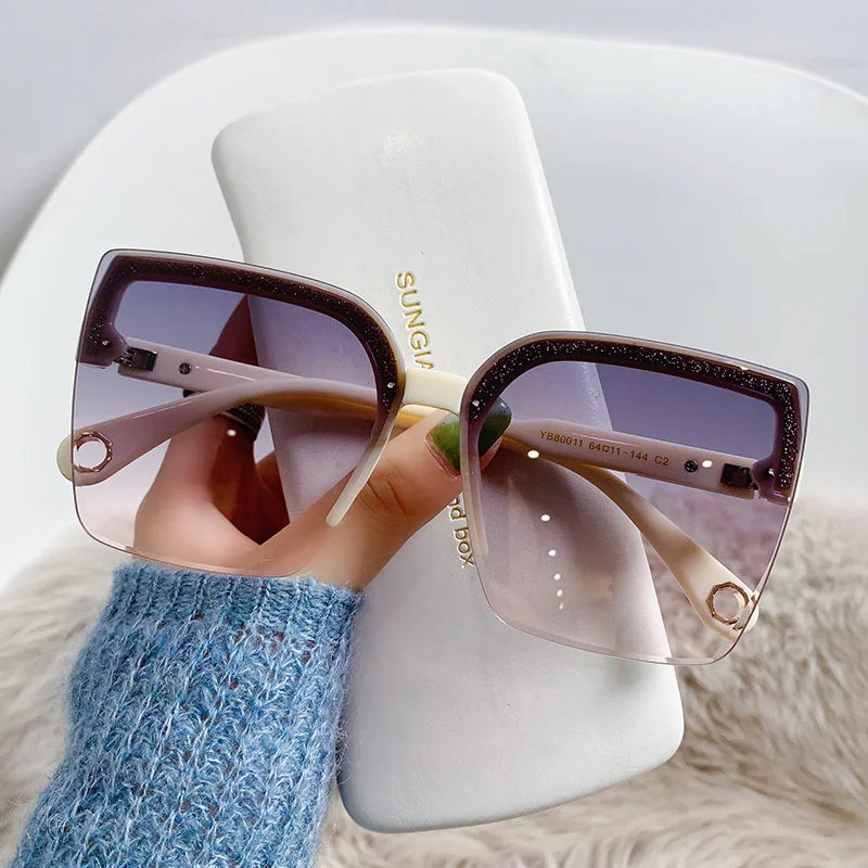 Oversized Sunglasses Man Woman - Men'S Fashion Luxury Brands ulasan dan harga