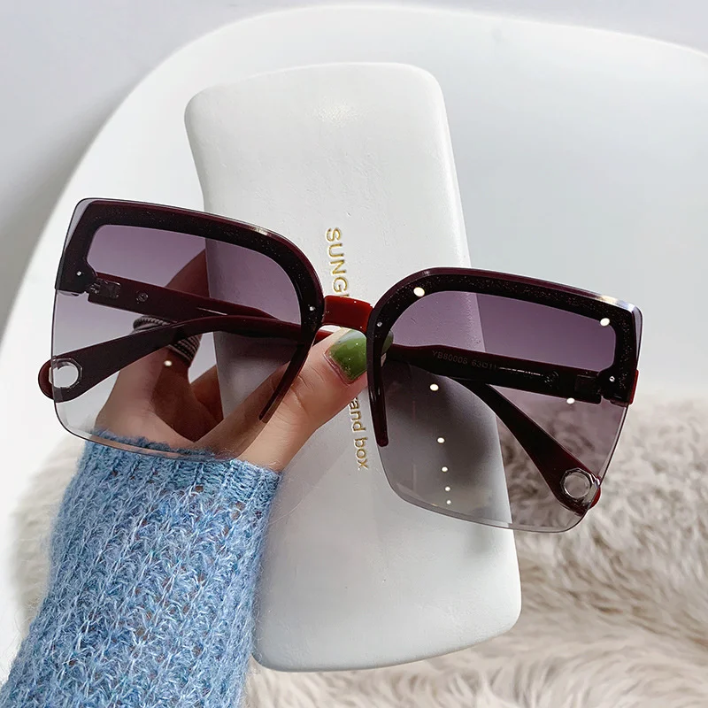 Oversized Sunglasses Man Woman - Men'S Fashion Luxury Brands ulasan dan harga