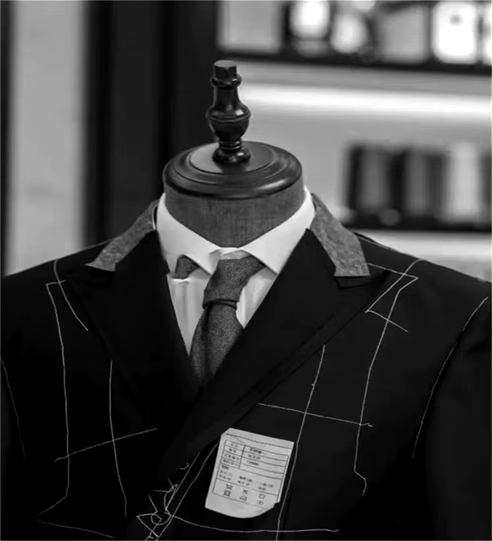 Grey/Black Striped Mens Suits  - Slim Fit Blazer Men ulasan dan harga