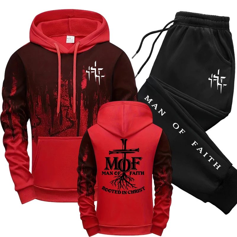 Man of Faith Men's Tracksuit H - Men'S Fashion Outfits 2026 ulasan dan harga