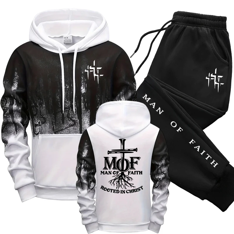Man of Faith Men's Tracksuit H - Men'S Fashion Outfits 2026 ulasan dan harga