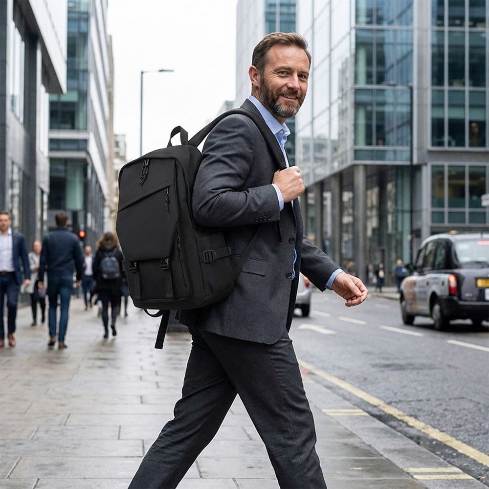 Fashion Business Men's Backpac - Mens Fashion Blog ulasan dan harga