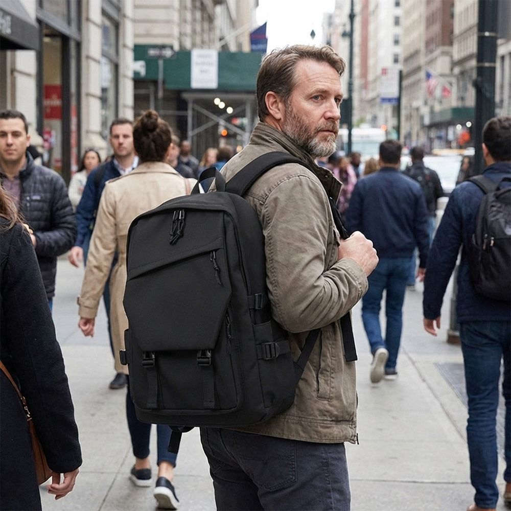 Fashion Business Men's Backpac - Mens Fashion Blog ulasan dan harga