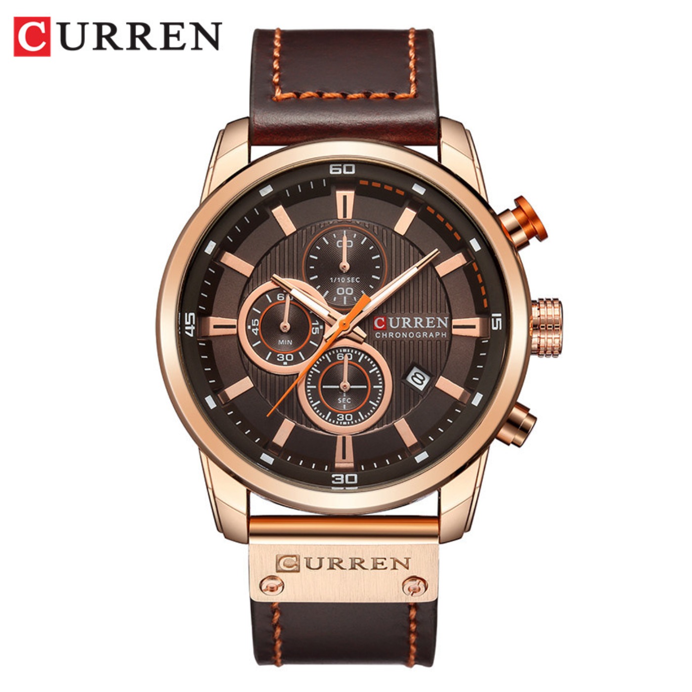 CURREN Fashion Date Quartz Men - Men'S Fashion Luxury Brands ulasan dan harga