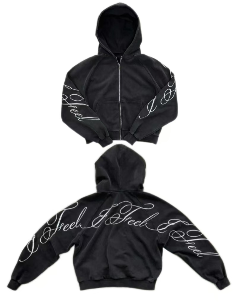 Y2K harajuku Gothic Letter Pri - Mens Fashion Zip Up Hoodies ulasan dan harga