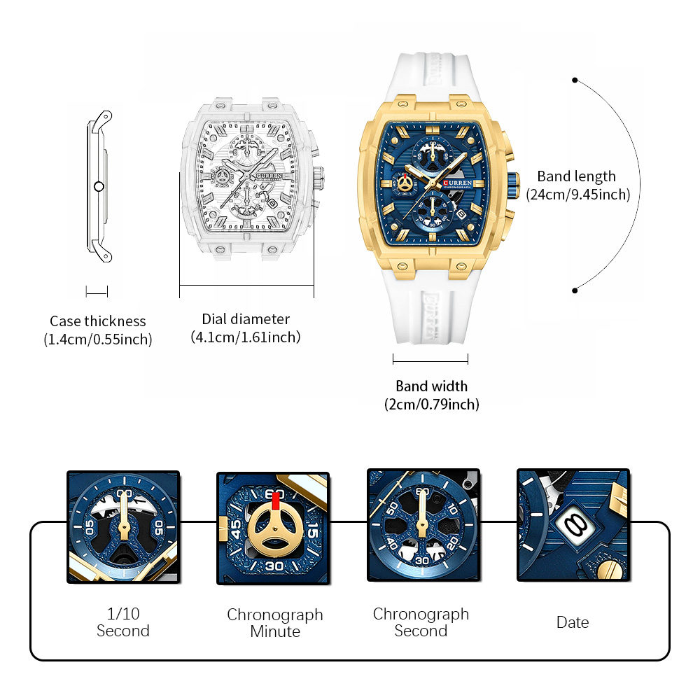 CURREN Luxury Vintage Watch fo - Mens Fashion Watch ulasan dan harga