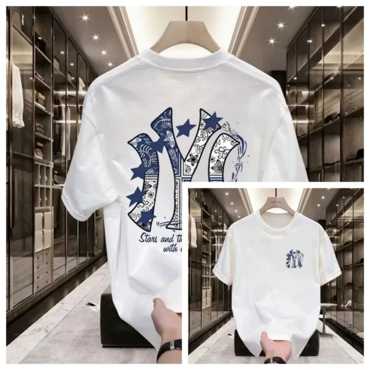Camiseta Masculina Estampada D - Men'S Fashion Nova ulasan dan harga