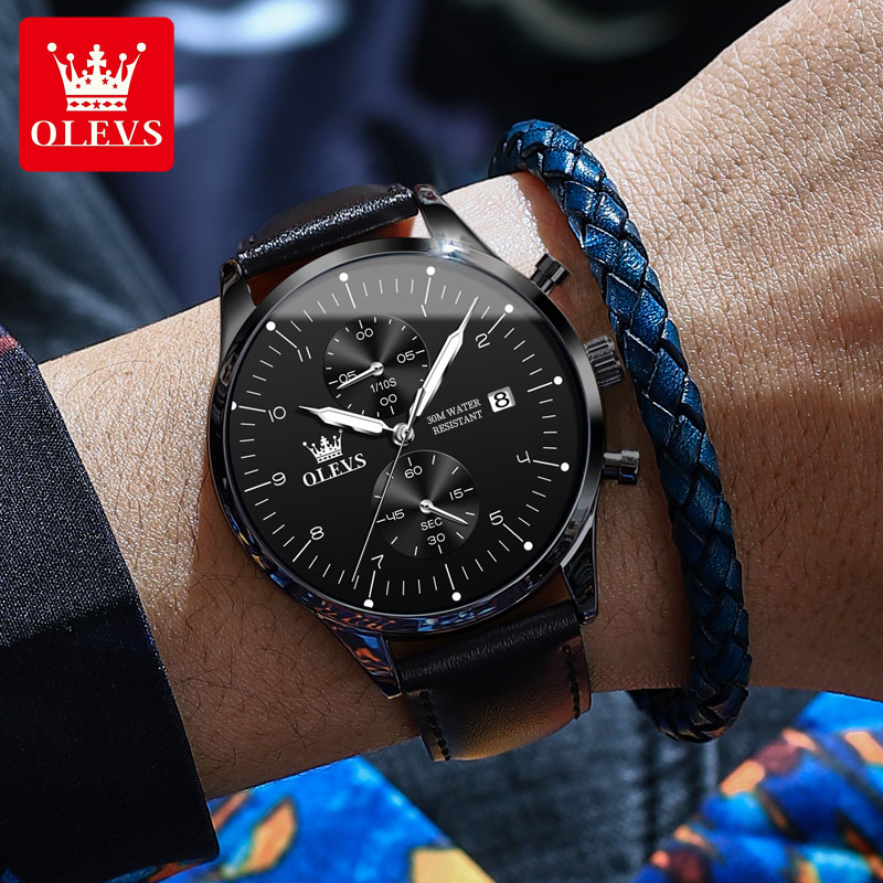 OLEVS 2880 Casual Fashion Men' - Mens Fashion Watch ulasan dan harga