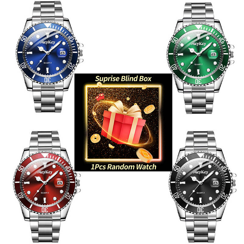 1PC Surprise Mystery Watch Bli - Mens Fashion Watch ulasan dan harga
