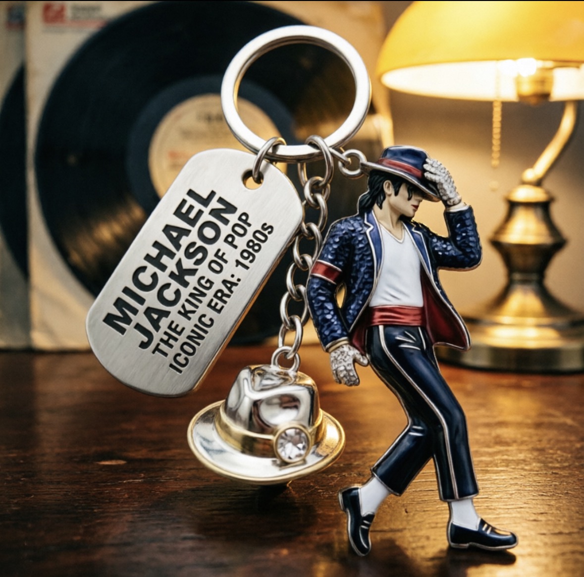 Michael Jackson Keychain, Clas - Men'S Fashion Tips ulasan dan harga