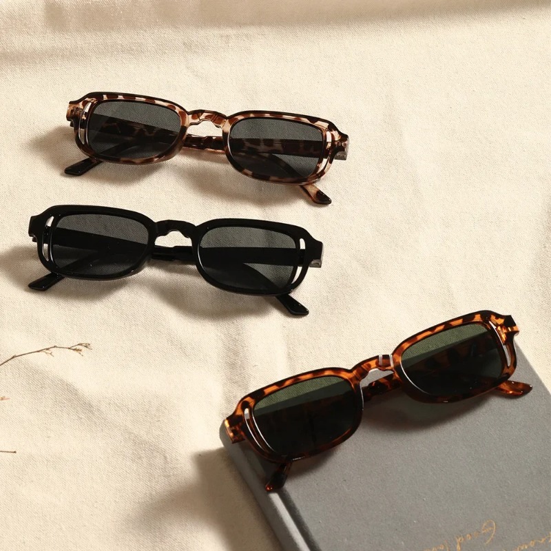 Luxurious Rectangle Sunglasses - Men'S Fashion Luxury Brands ulasan dan harga