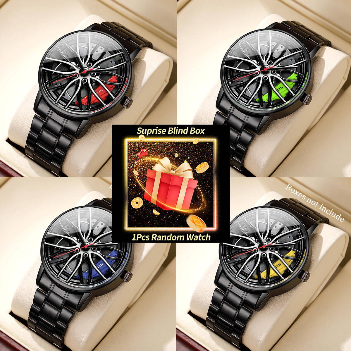 1PC Surprise Mystery Watch Bli - Mens Fashion Watch ulasan dan harga