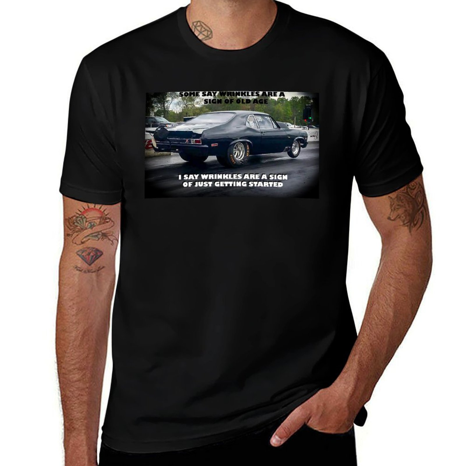 Blacktop Outlaw Nova T-Shirt F - Men'S Fashion Nova ulasan dan harga