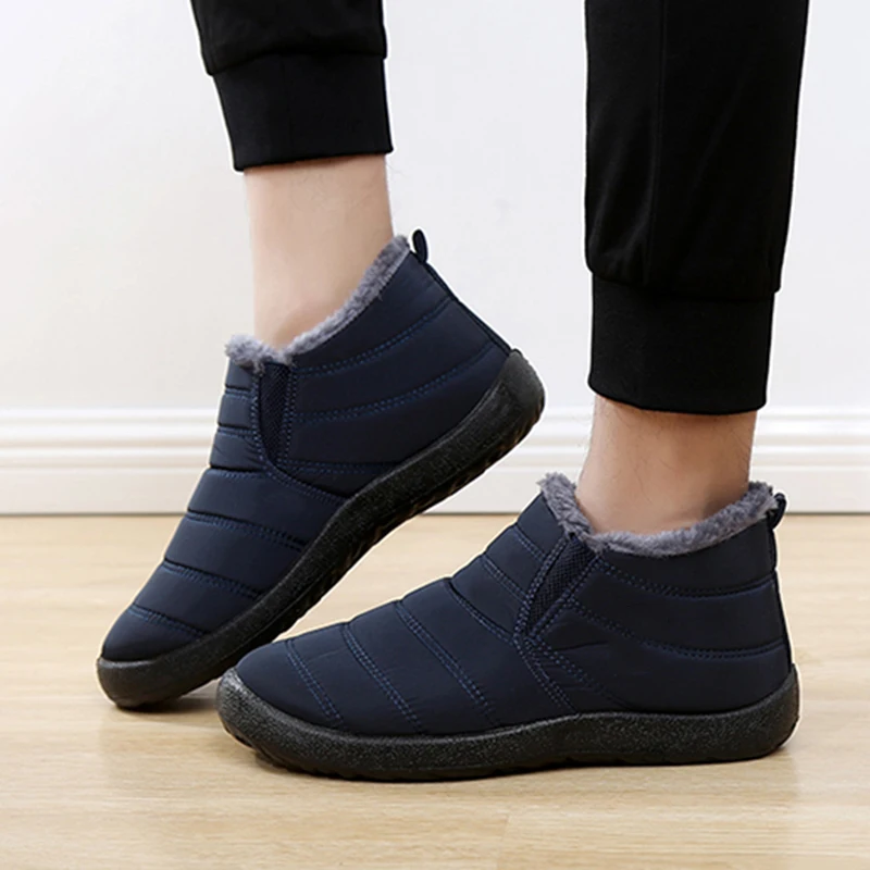 Fashion Men's Snow Boots Ankle - Men'S Fashion Hiking Boots ulasan dan harga