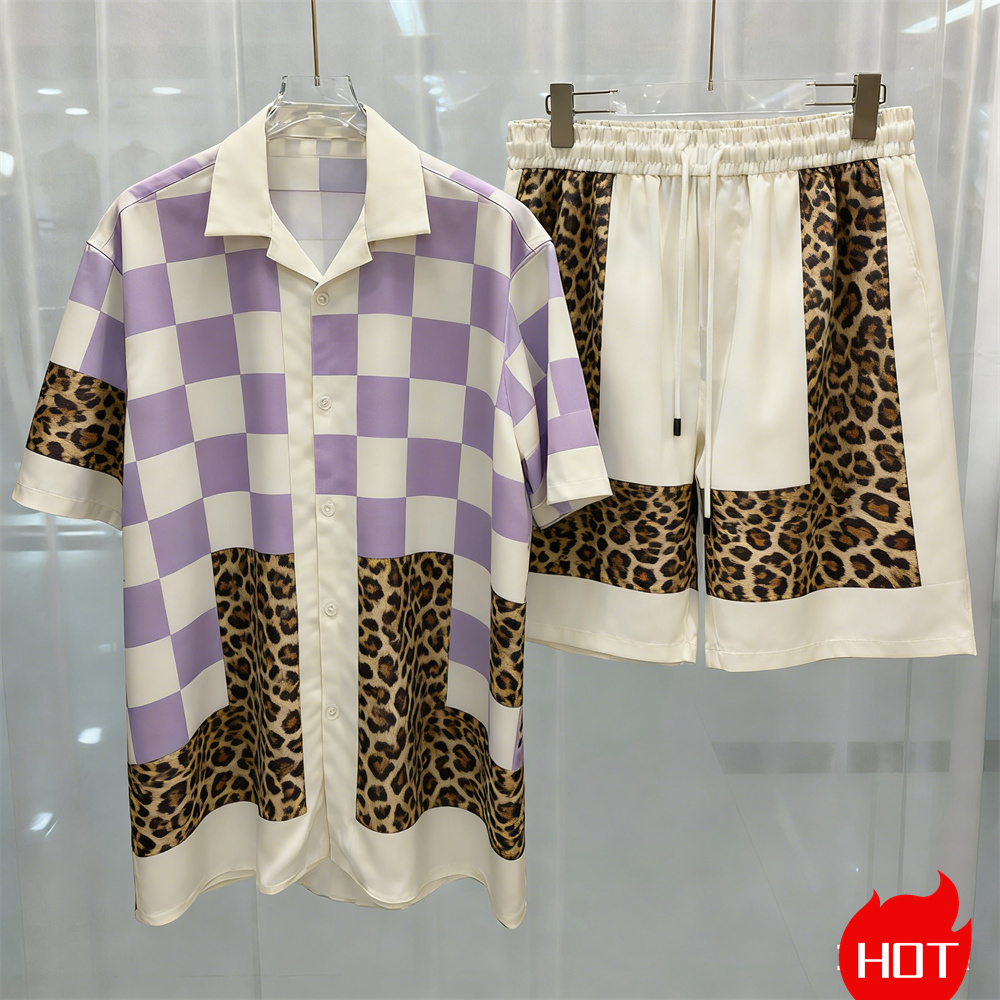 Fashion Summer Mens Shirt Suit - Men'S Fashion Y2K ulasan dan harga