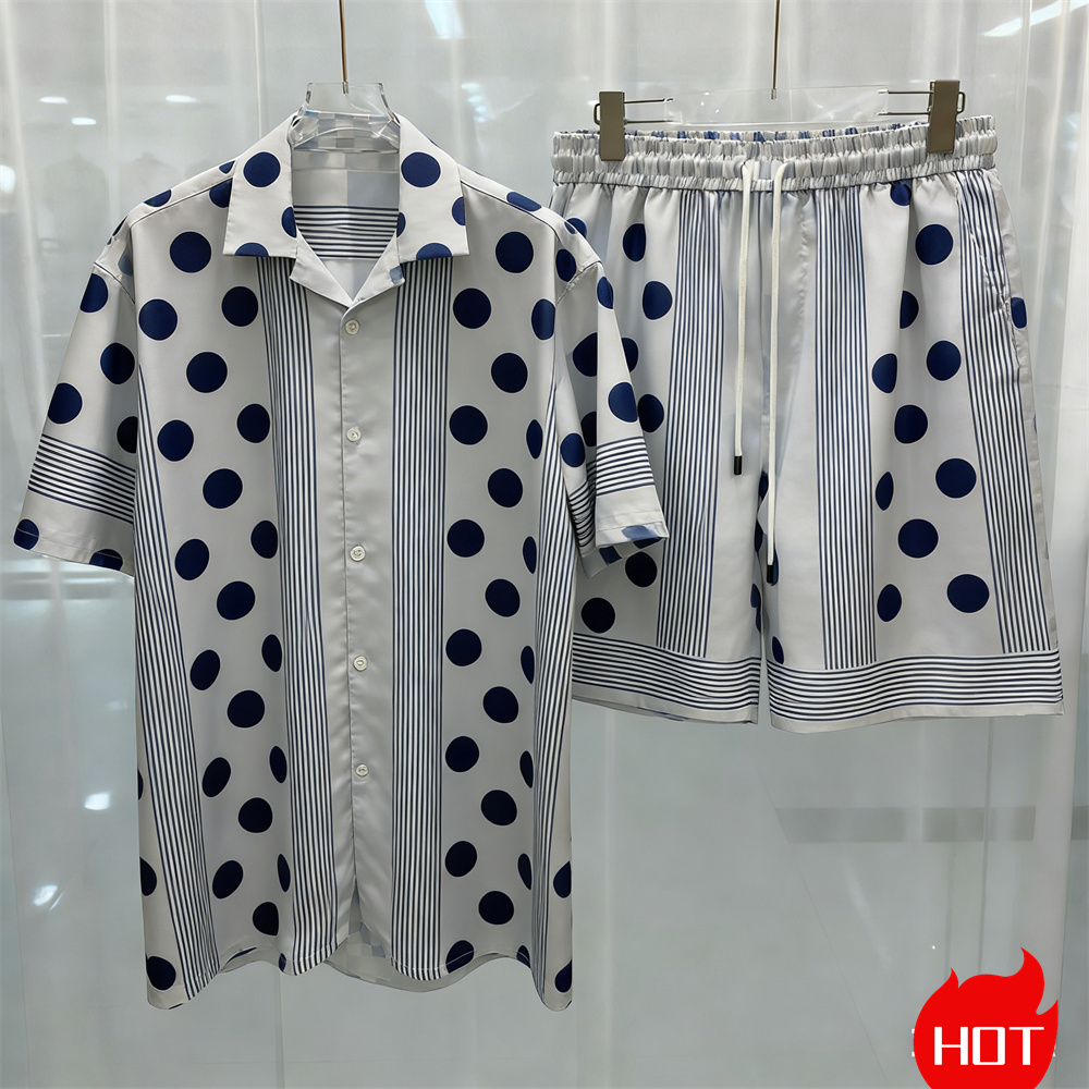 Fashion Summer Mens Shirt Suit - Men'S Fashion Y2K ulasan dan harga