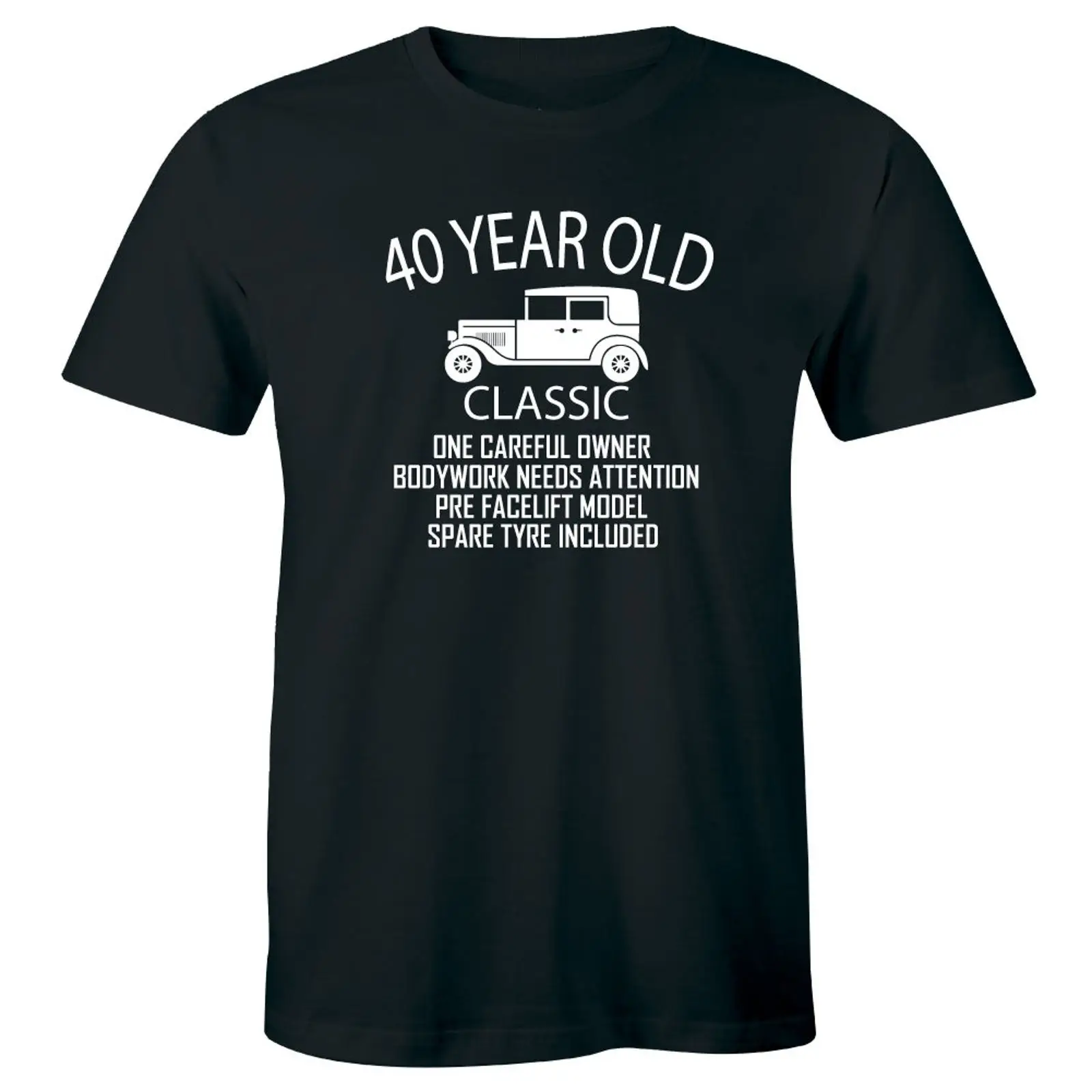 40th Birthday Classic Retro T  - Mens Fashion In 40S ulasan dan harga