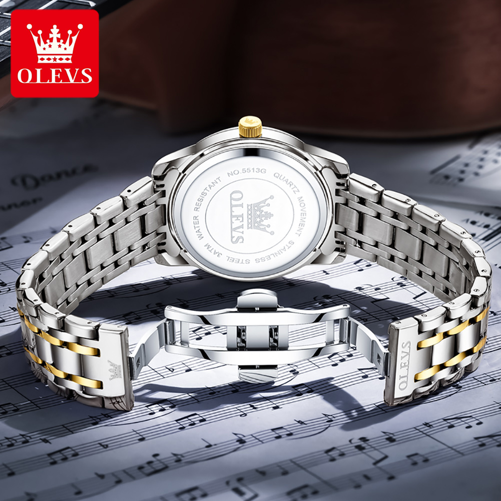 OLEVS Brand Fashion men's watc - Mens Fashion Watch ulasan dan harga