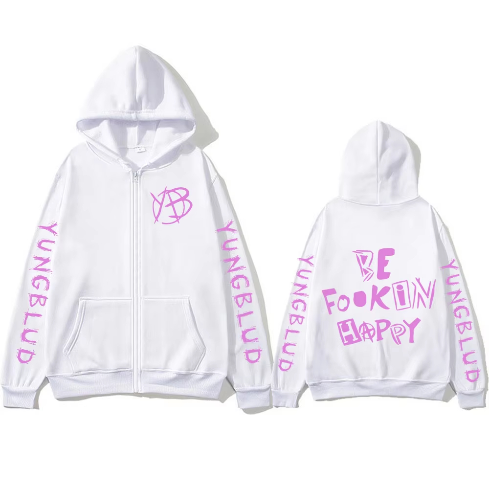 Rock Singer Yungblud Be Fookin - Mens Fashion Zip Up Hoodies ulasan dan harga