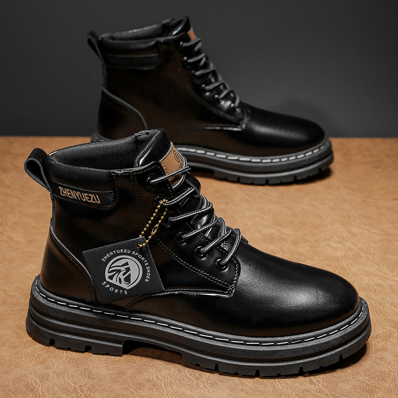 Fashion Men's High‑Top Boots,  - Men'S Fashion Hiking Boots ulasan dan harga