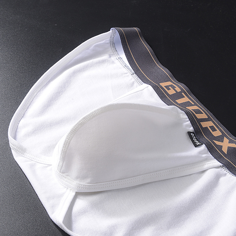 Cotton Low-Rise Briefs for men - Men'S Fashion Logo ulasan dan harga
