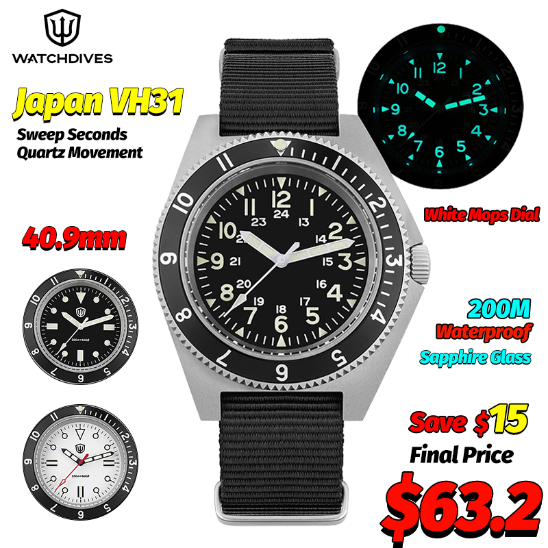 Watchdives WD1972 Quartz Watch - Mens Fashion Watch ulasan dan harga