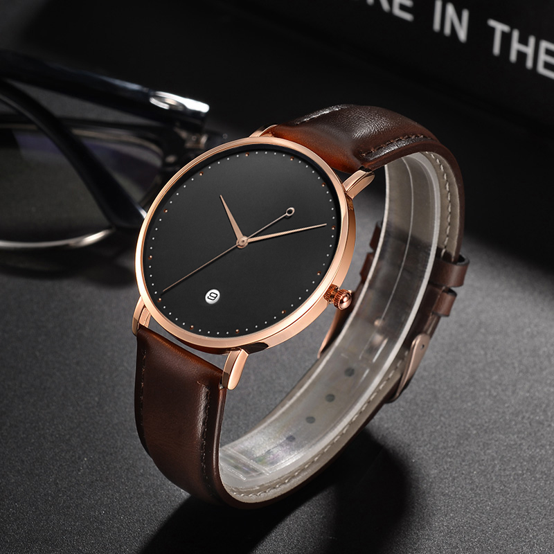 CL026  Black Rose Gold Build B - Men'S Fashion Logo ulasan dan harga