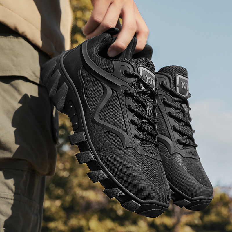 Men Hiking Sneakers Four Seaso - Men'S Fashion Hiking Boots ulasan dan harga