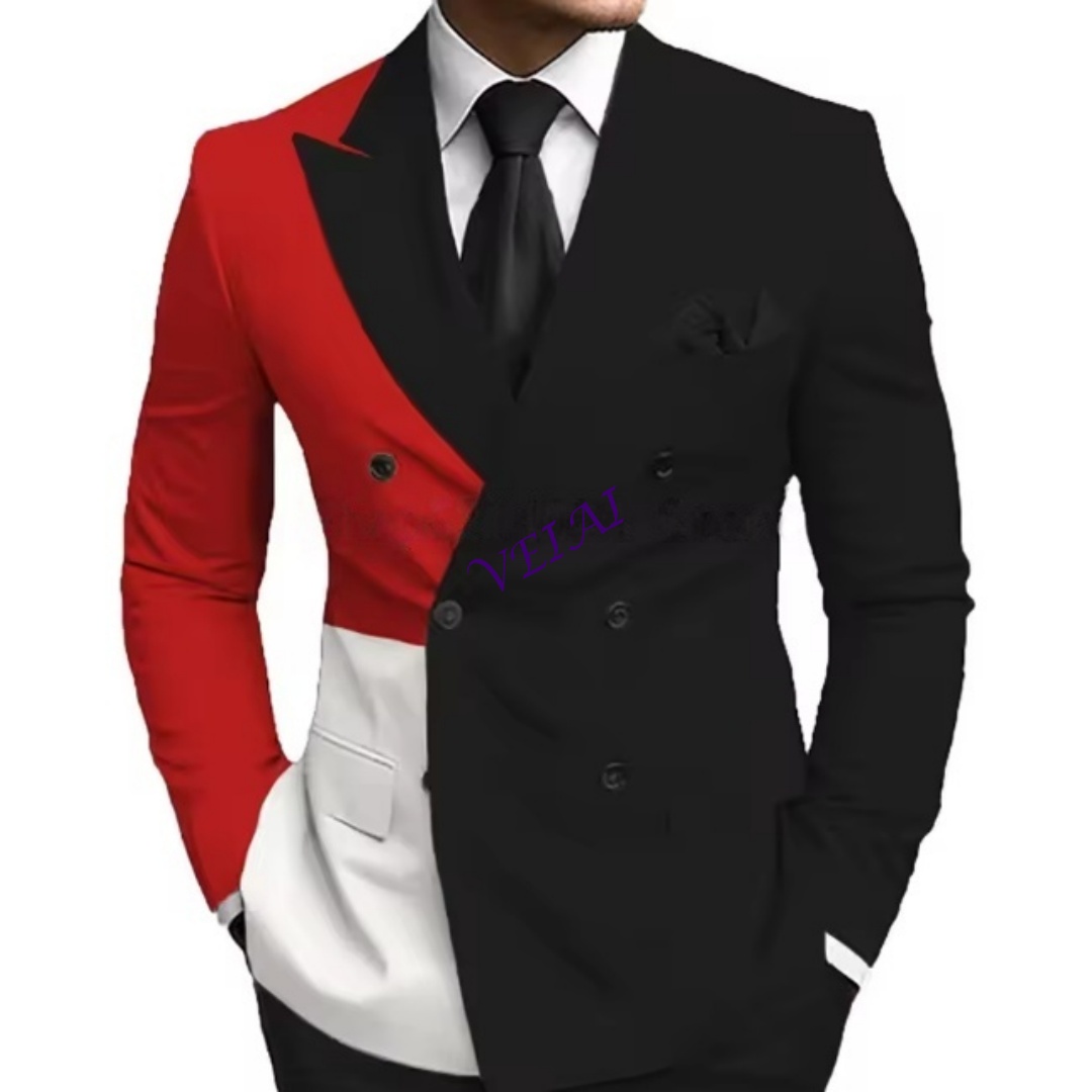 Customized Men's Slim Fit 2 Pi - Slim Fit Blazer Men ulasan dan harga