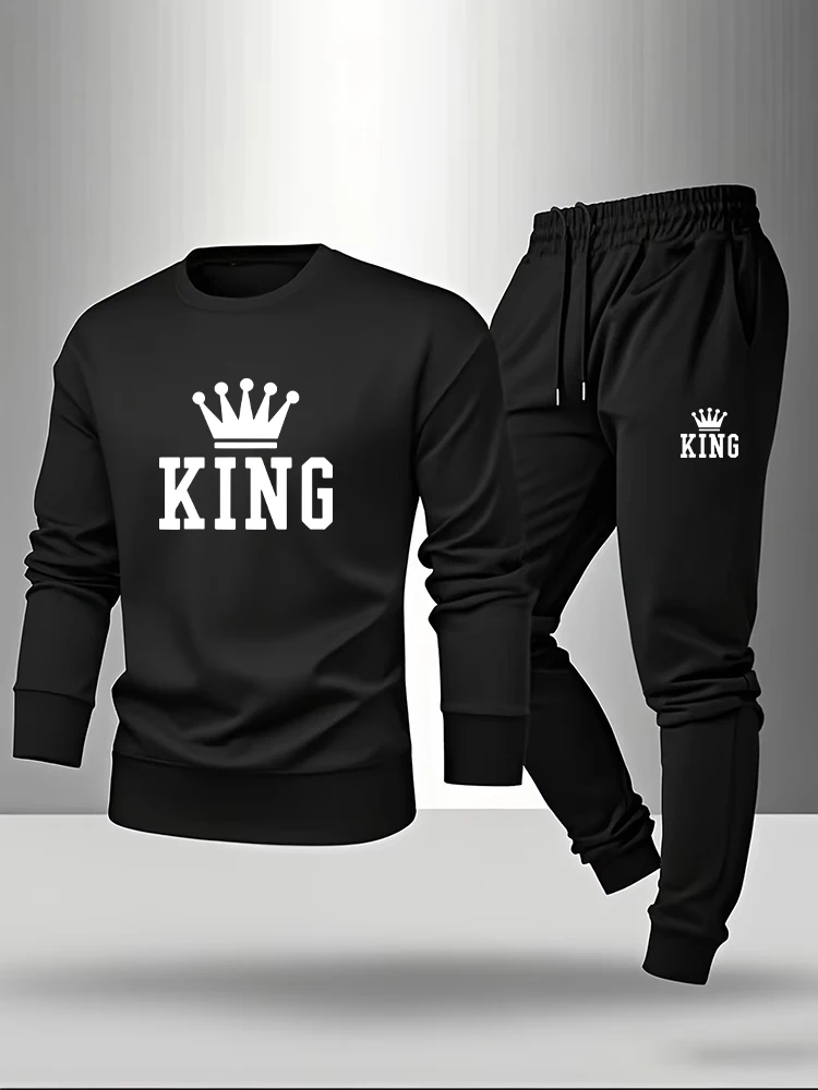 King Pringt Men Longsleeve T-s - Men'S Fashion Outfits 2026 ulasan dan harga