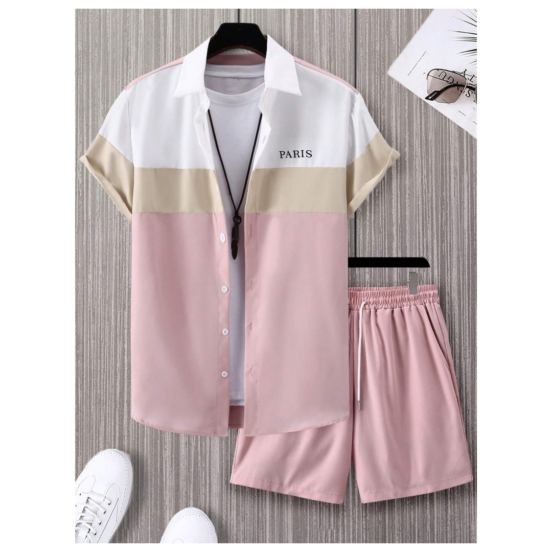 Men's Fashion Suit Blue And Wh - Men'S Fashion Y2K ulasan dan harga