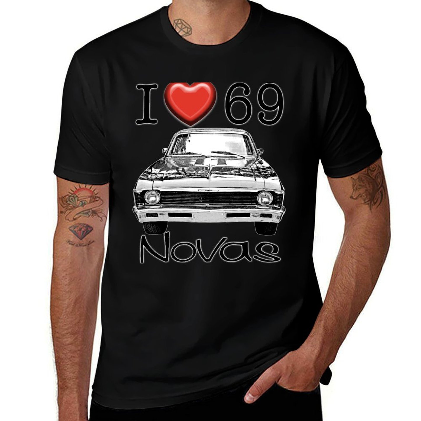 I love 69 Nova T-Shirt Fashion - Men'S Fashion Nova ulasan dan harga