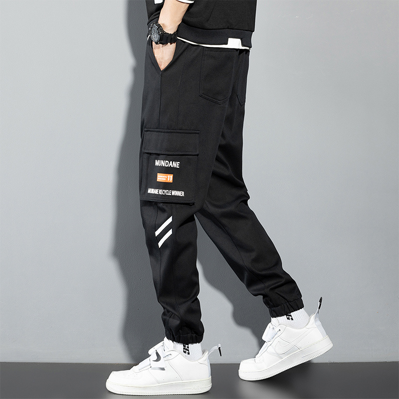 Orange Cargo Pants Men Hip Hop - Mens Fashion Camo Pants ulasan dan harga