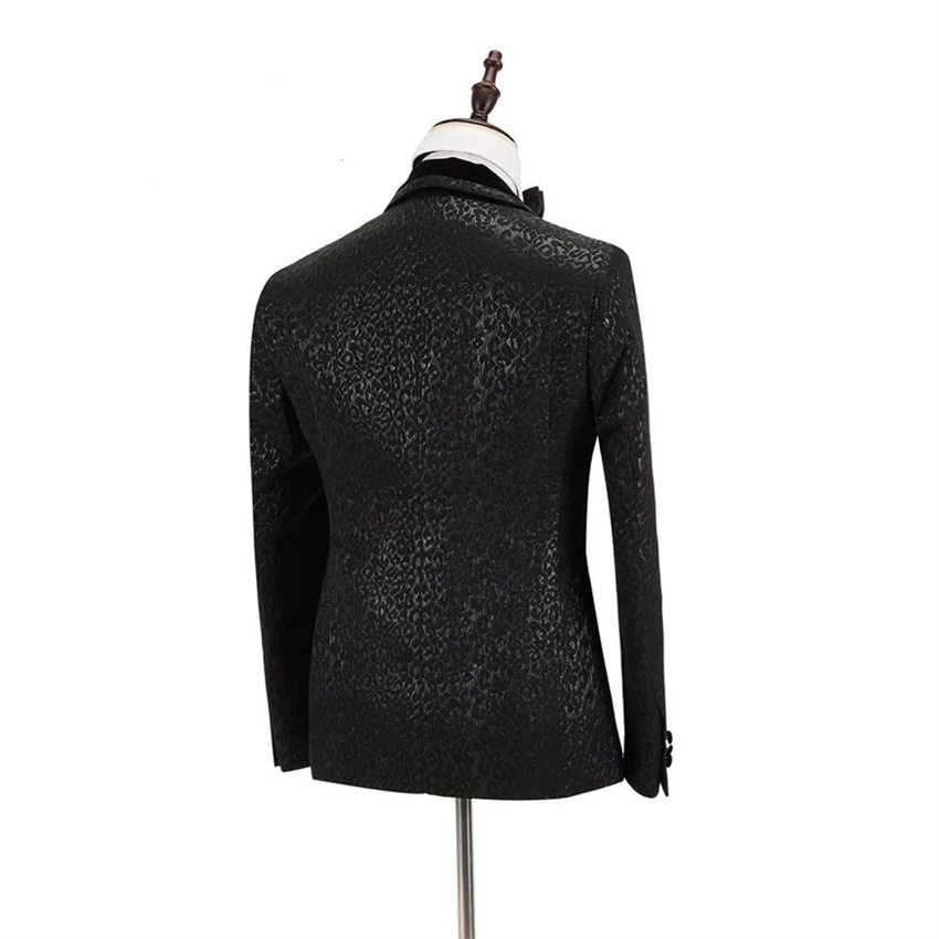 Floral Double Breasted Men Sui - Slim Fit Blazer Men ulasan dan harga